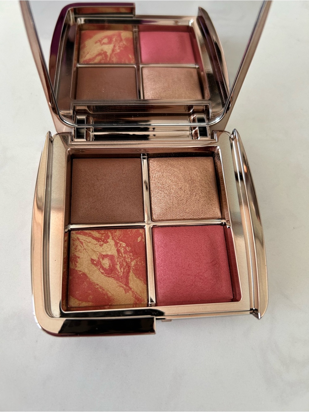 Hourglass Quad Cheek & Eye Palette — Sunset palette